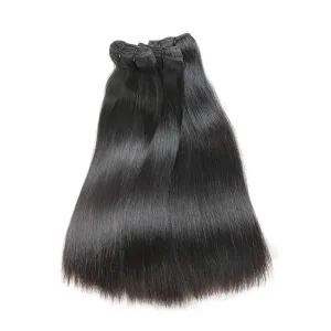 Alternative view of NATURAL STRAIGHT WIG